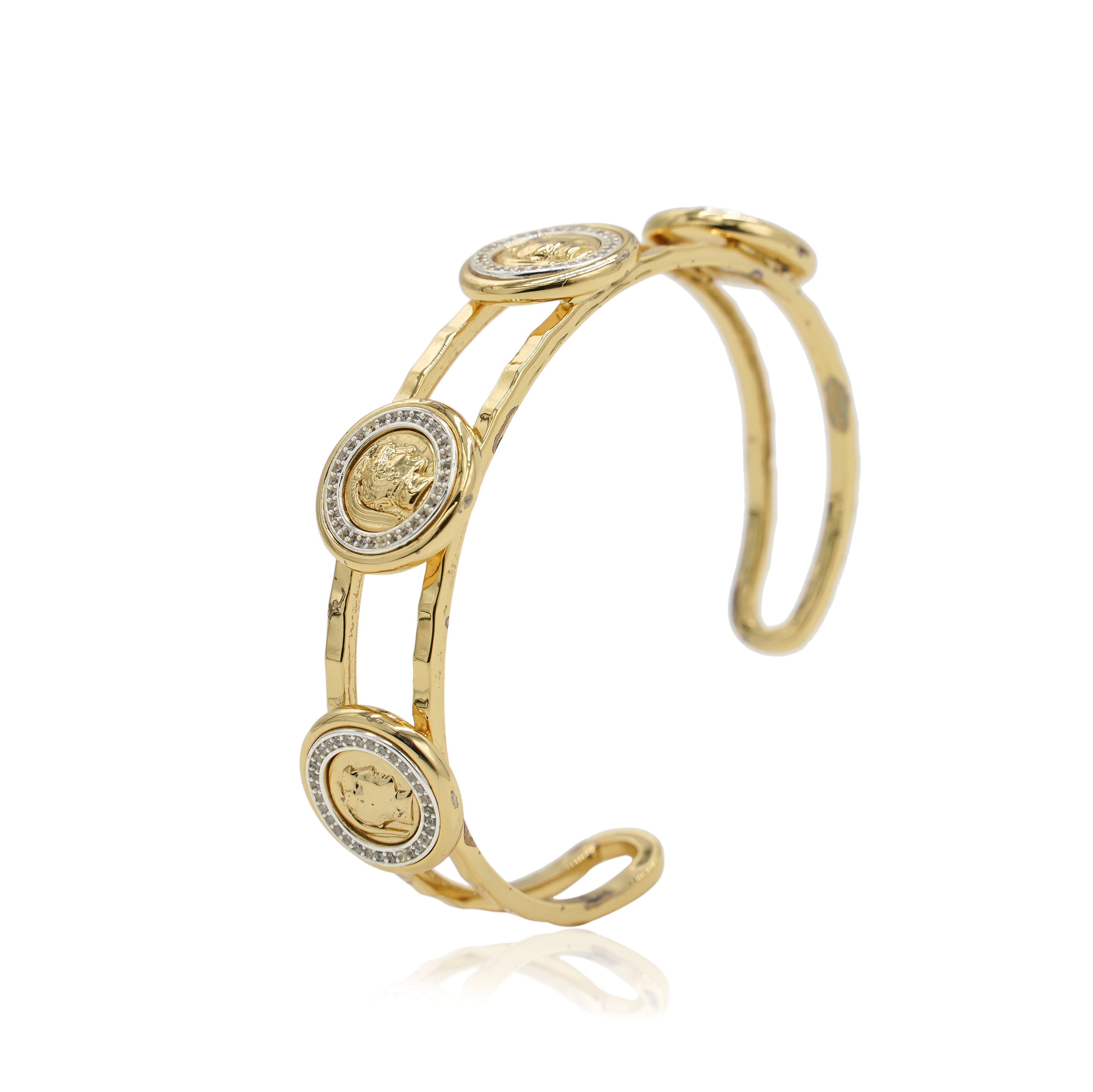 Athena Bangle – Teal And Stone